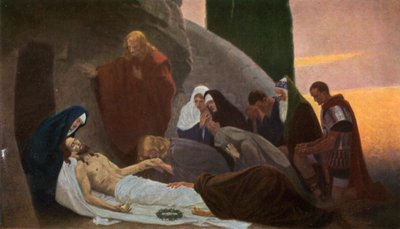 The Burial of Jesus by Unbekannt Unbekannt